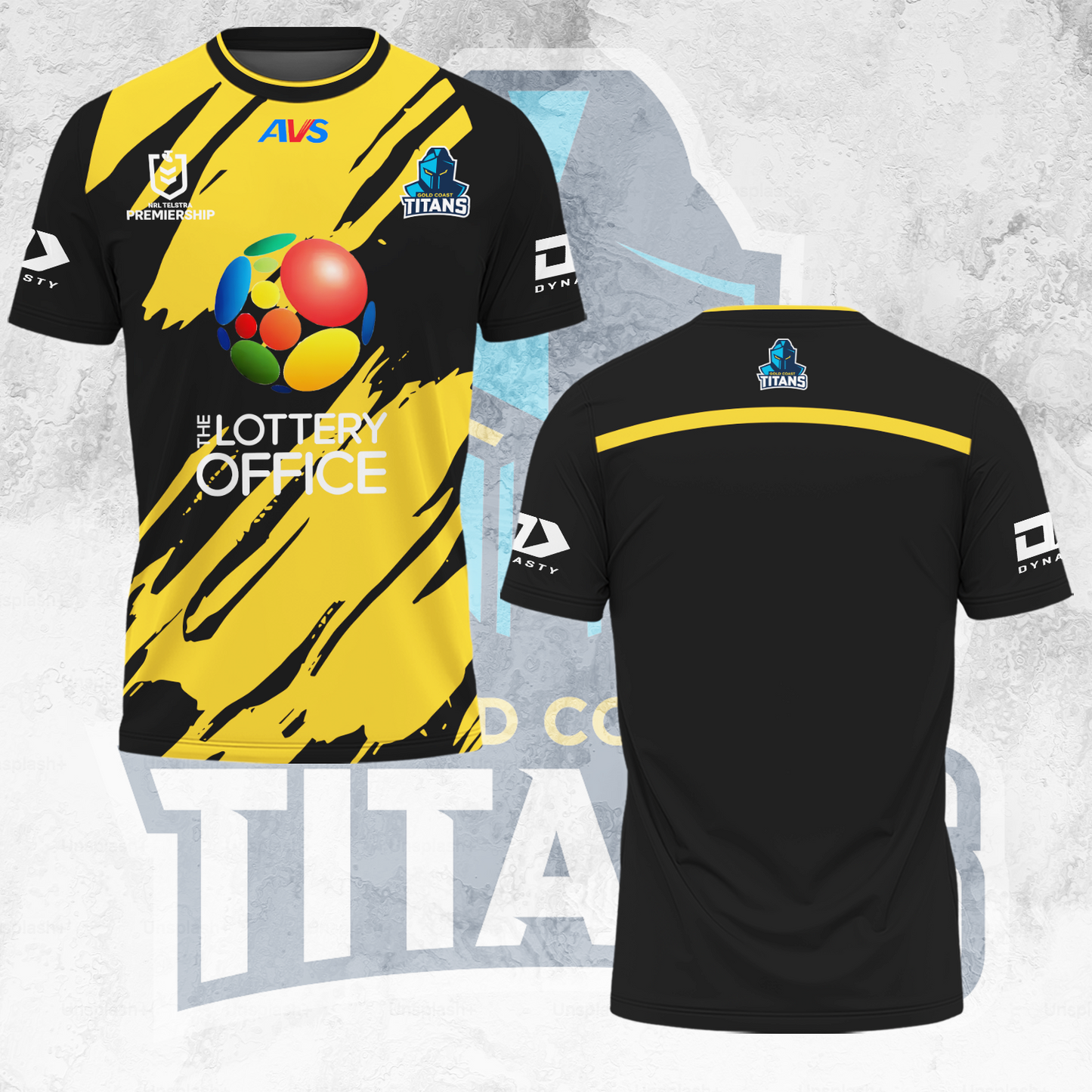 Gold Coast Titans NRL 2025 Limited Edition T-Shirt TM - You will save more when you buy the clothes and hat combo V4