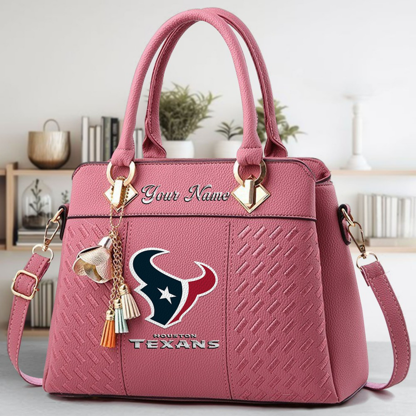 HOU x NFL Leather Bag DATND TANTD
