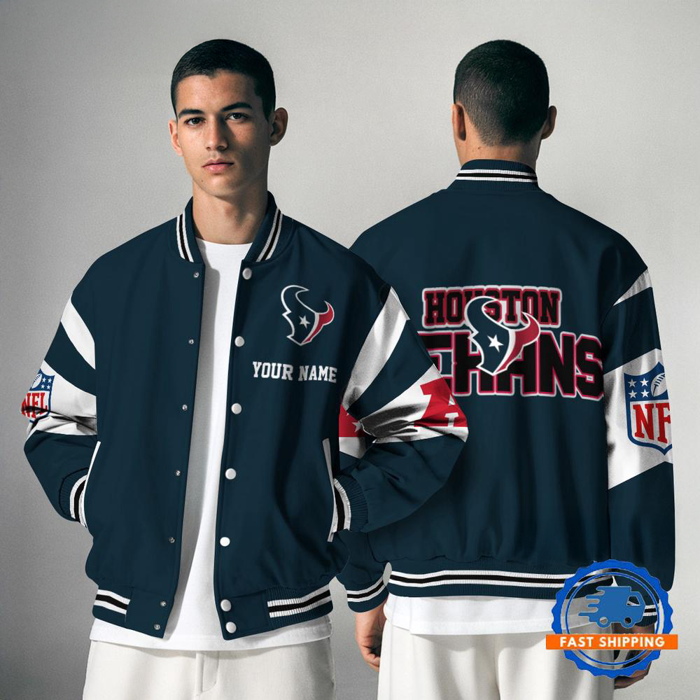 HT NFL Varsity Jacket Custom Name For Fans DDT NTL