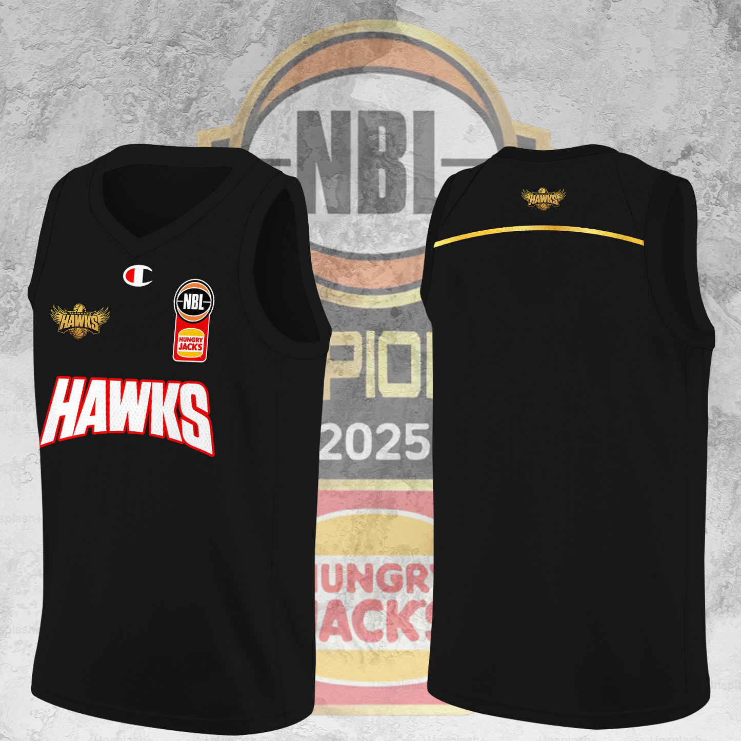 Illawarra Hawks NBL Limited Edition BK Jersey TM V2