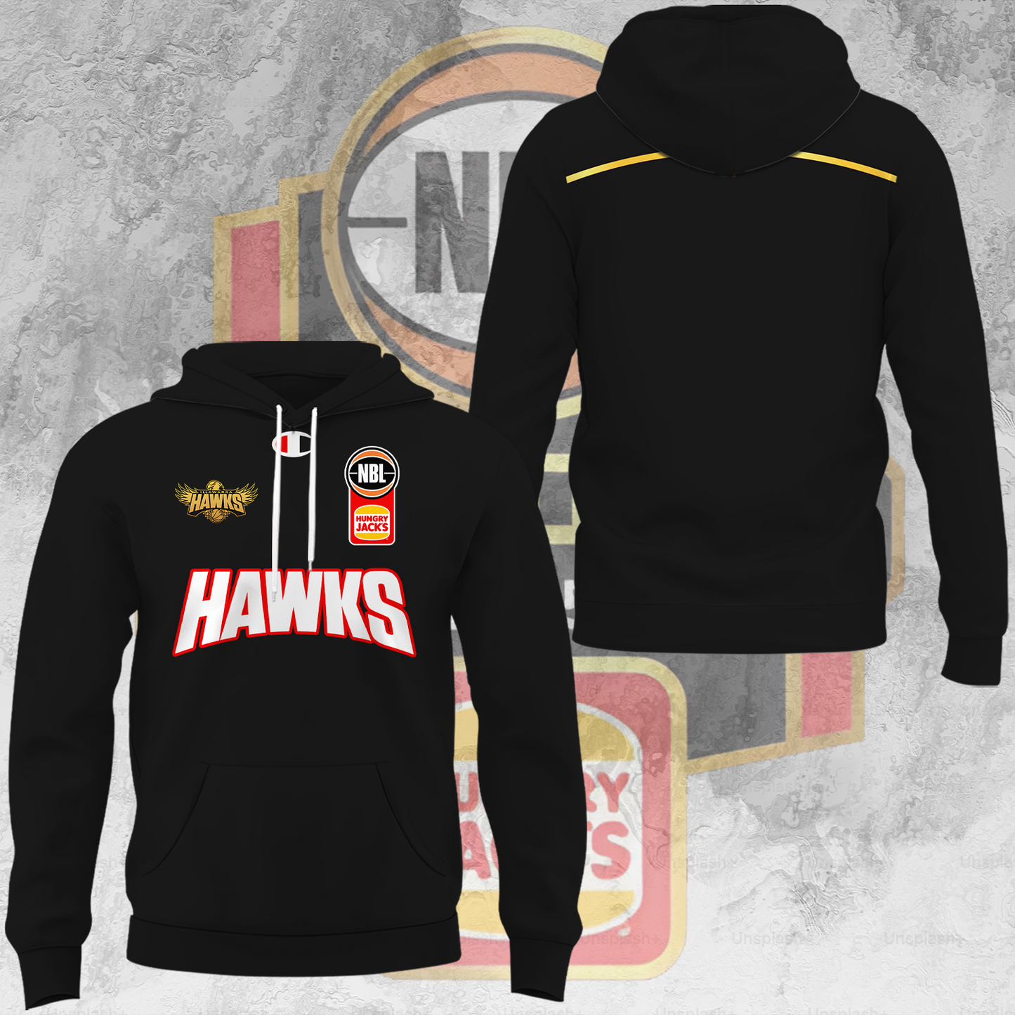 Illawarra Hawks NBL Limited Edition Hoodie TM V2