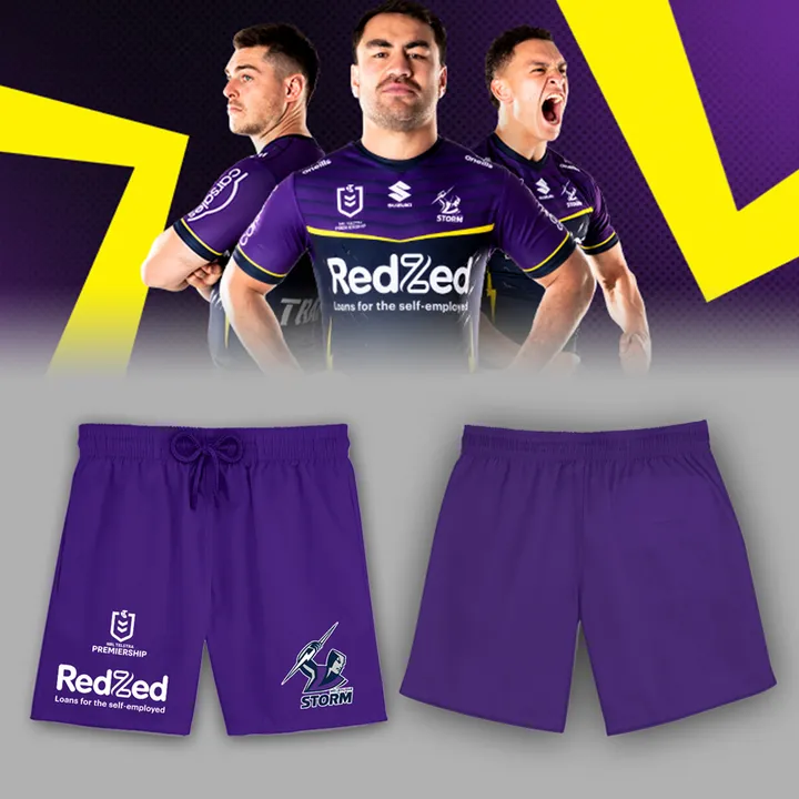 Melbourne Storm NRL 2025 Limitted Edition T-Shirt TM - You will save more when you buy the clothes and hat combo V3