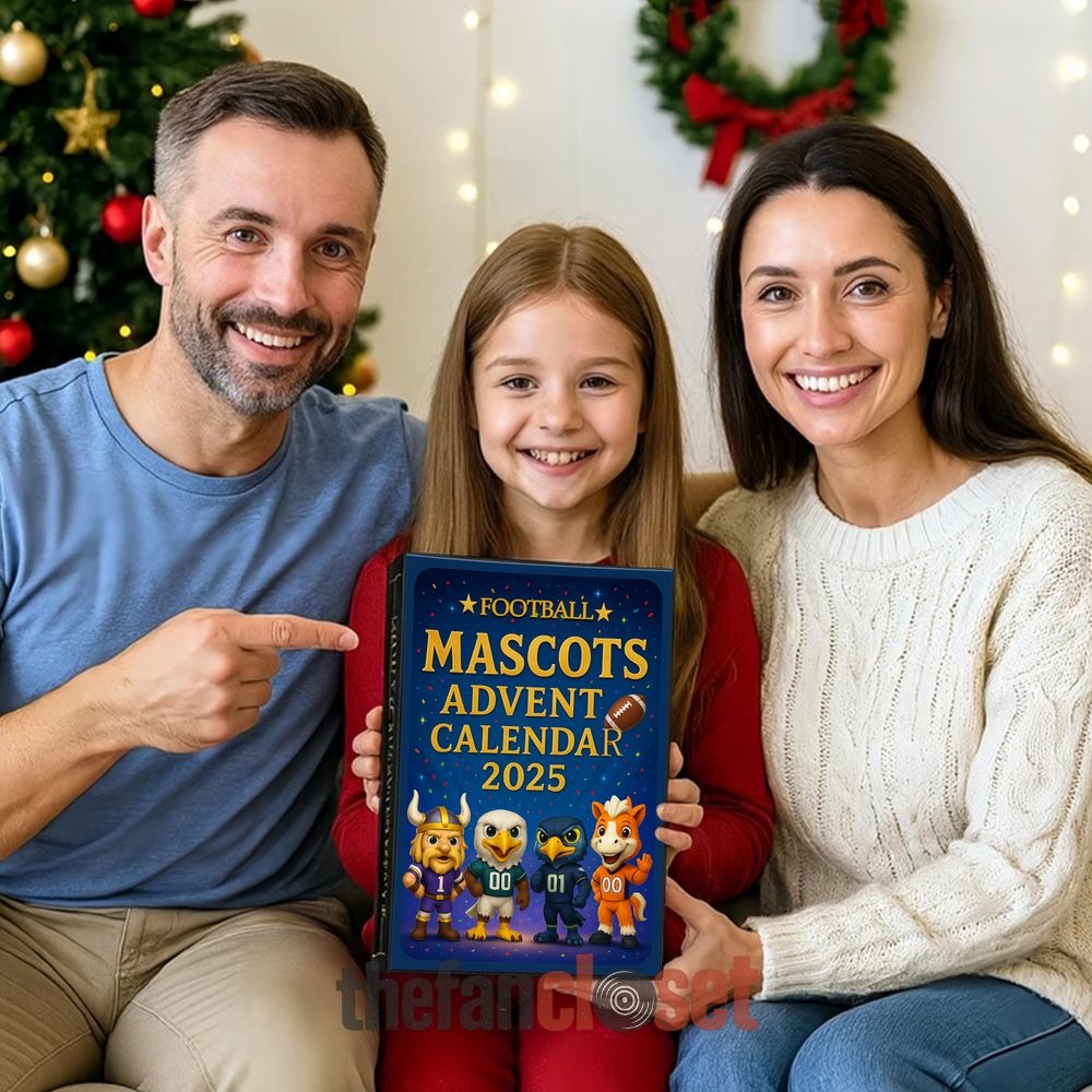 Football American Mascots Advent Calendar 2025 DDT CTND