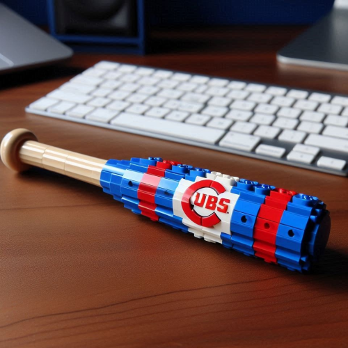 MLB Teams - Baseball Bat Indoor and Outdoor Baseball Training Model Toy Leisure Sports Baseball Bat Building Set DDT NTL