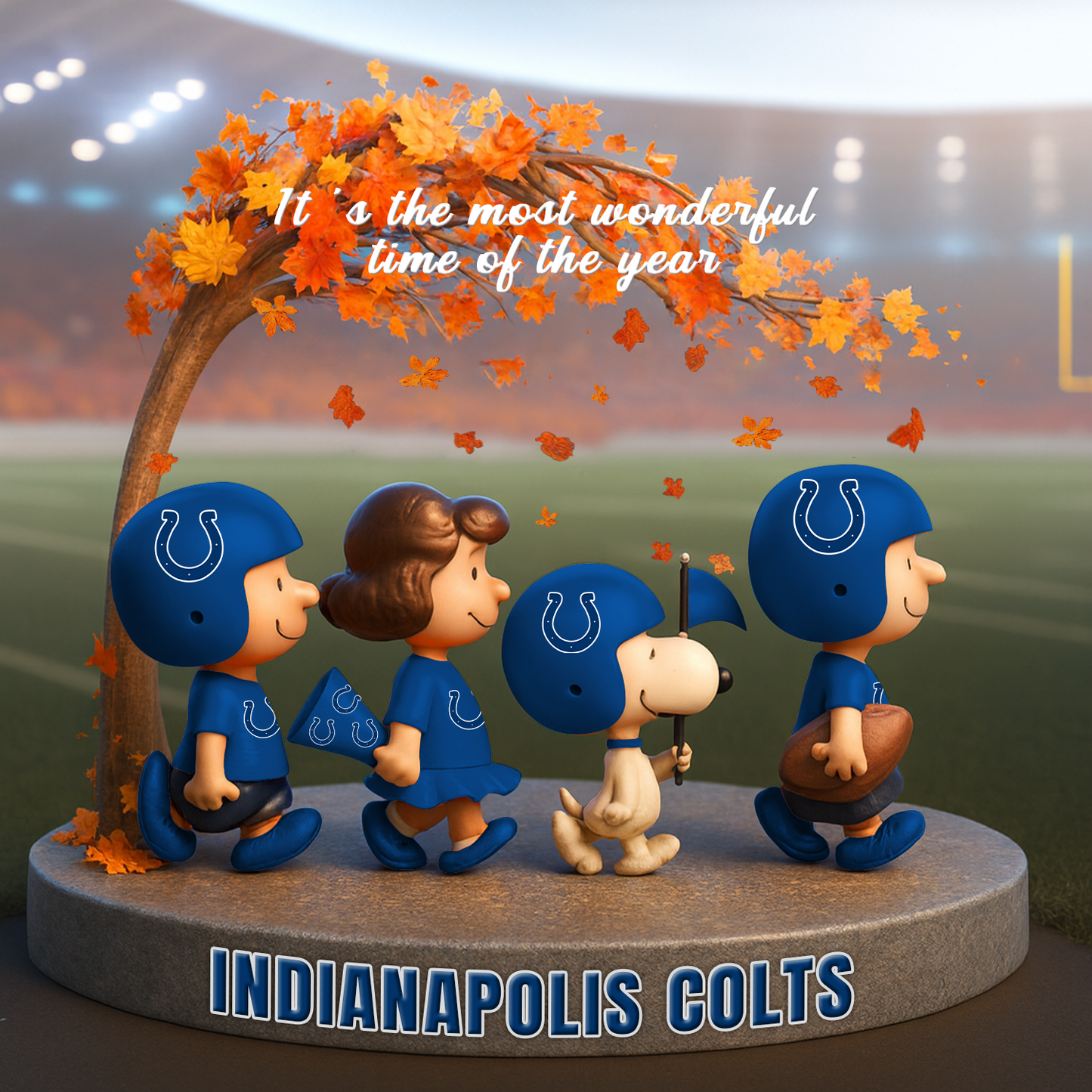 IND x NFL Premium Acrylic Block DATND TANTD