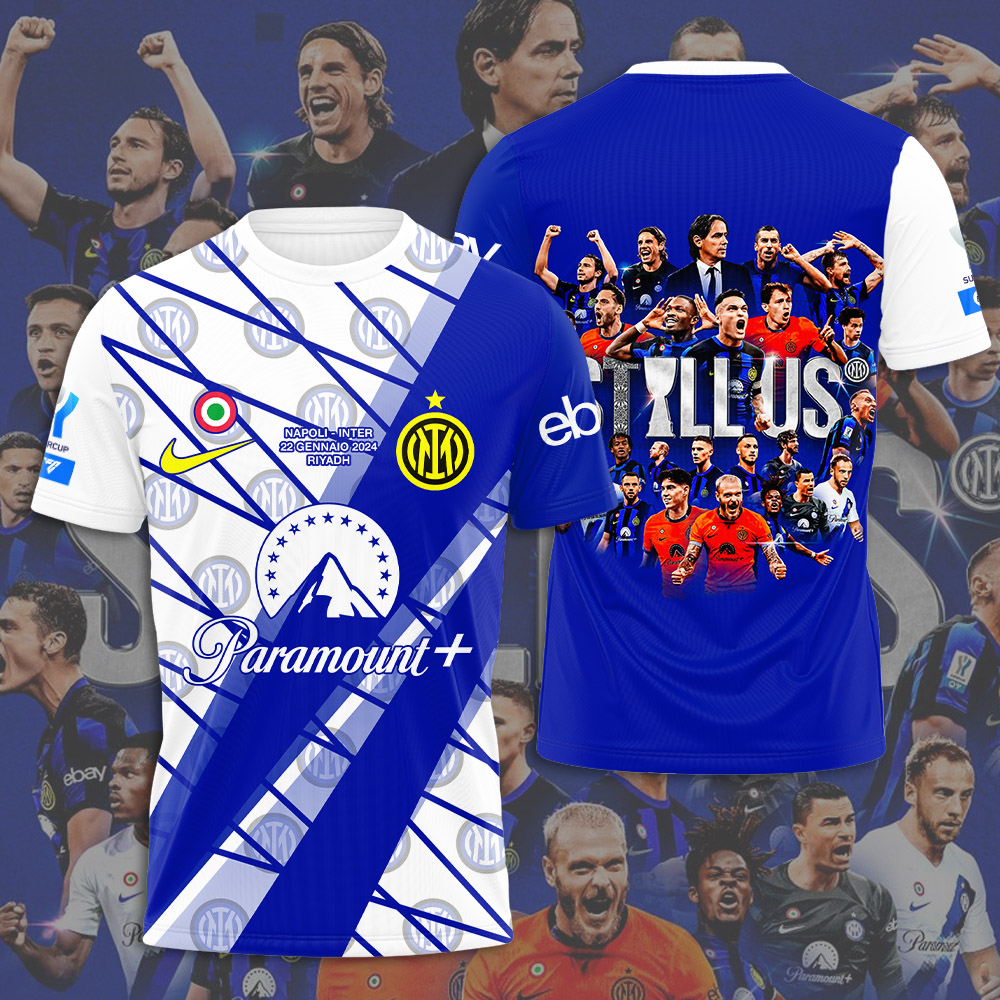 Inter Milan UEFA Champions League Final T-Shirt TM NTA V14