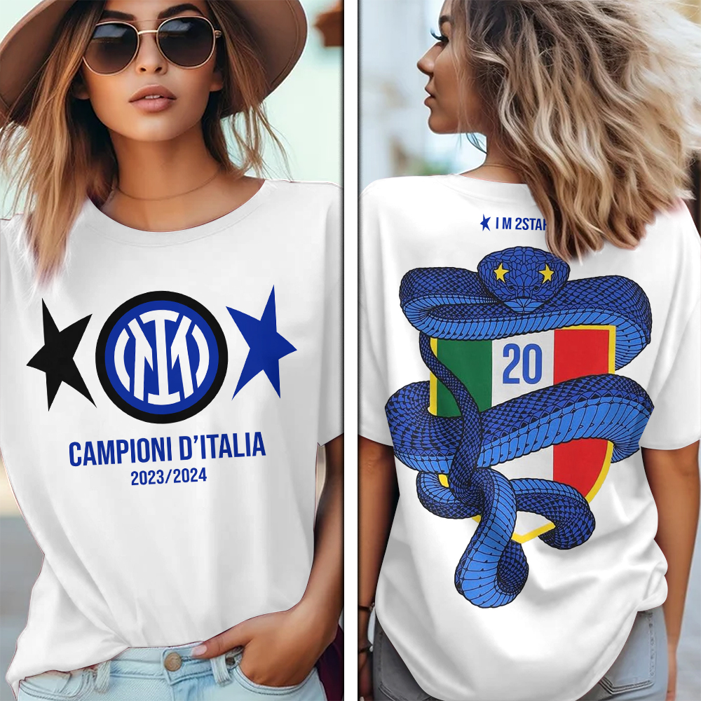 Inter Milan UEFA Champions League Final T-Shirt TM NTA V5
