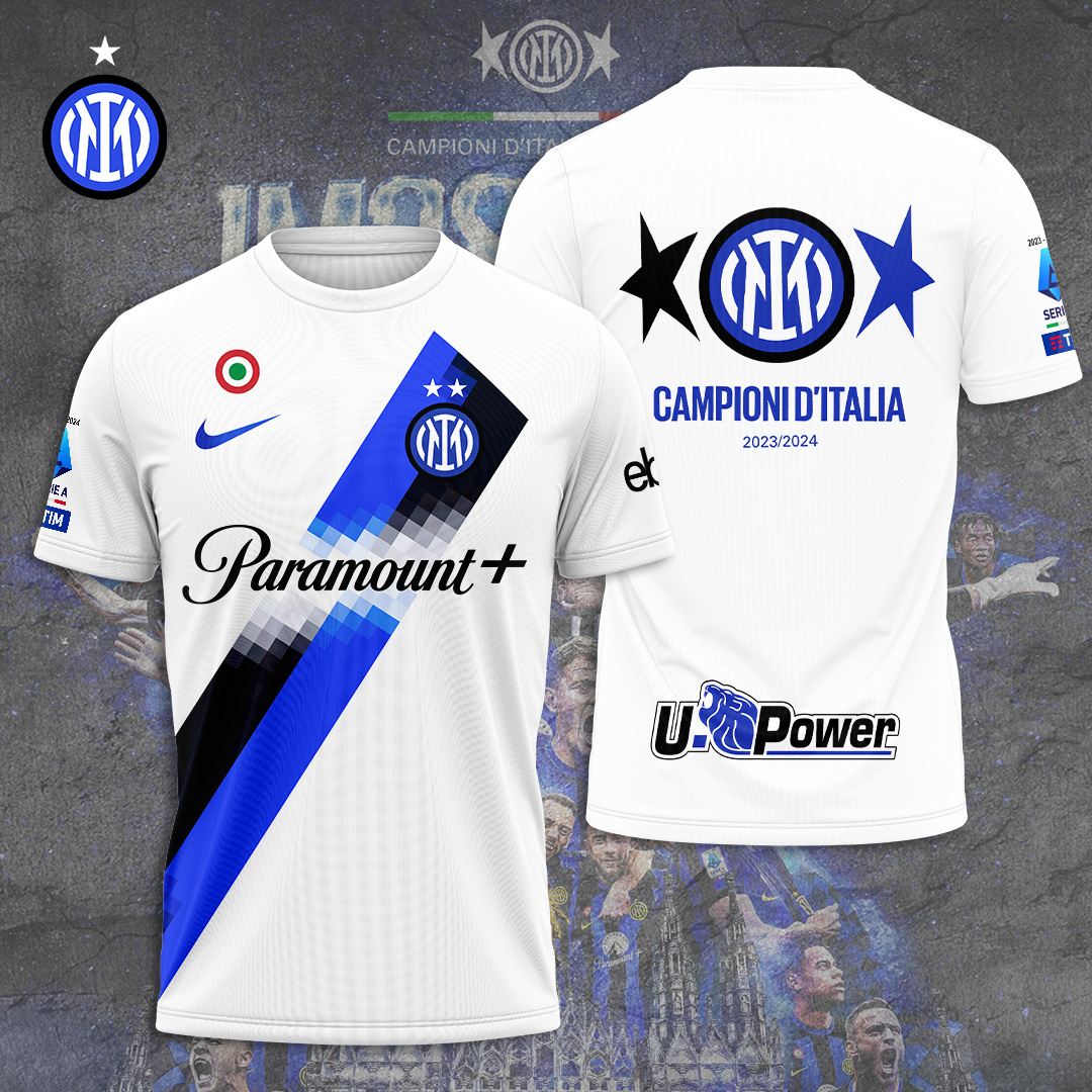 Inter Milan UEFA Champions League Final T-Shirt TM NTA V6