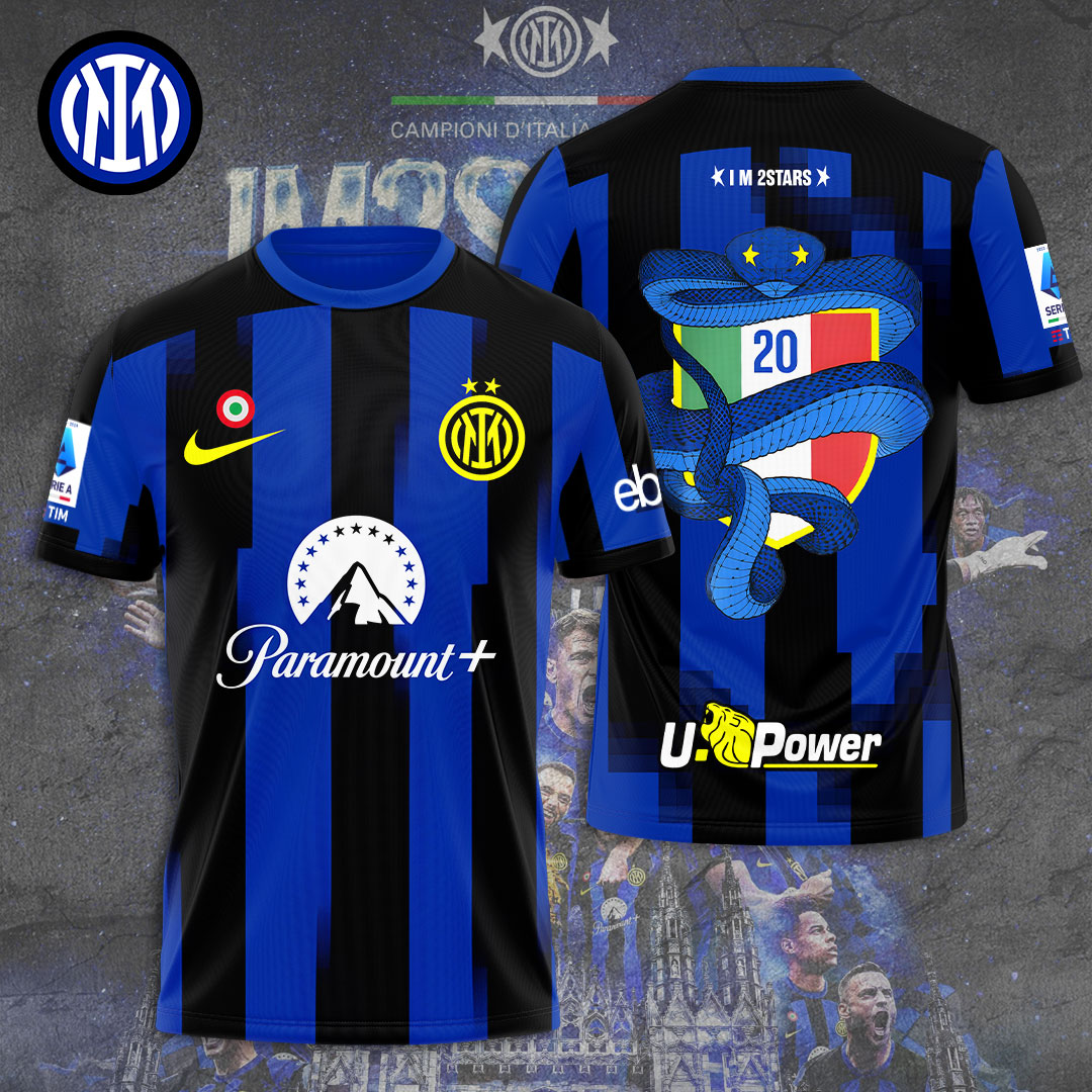 Inter Milan UEFA Champions League Final T-Shirt TM NTA V8