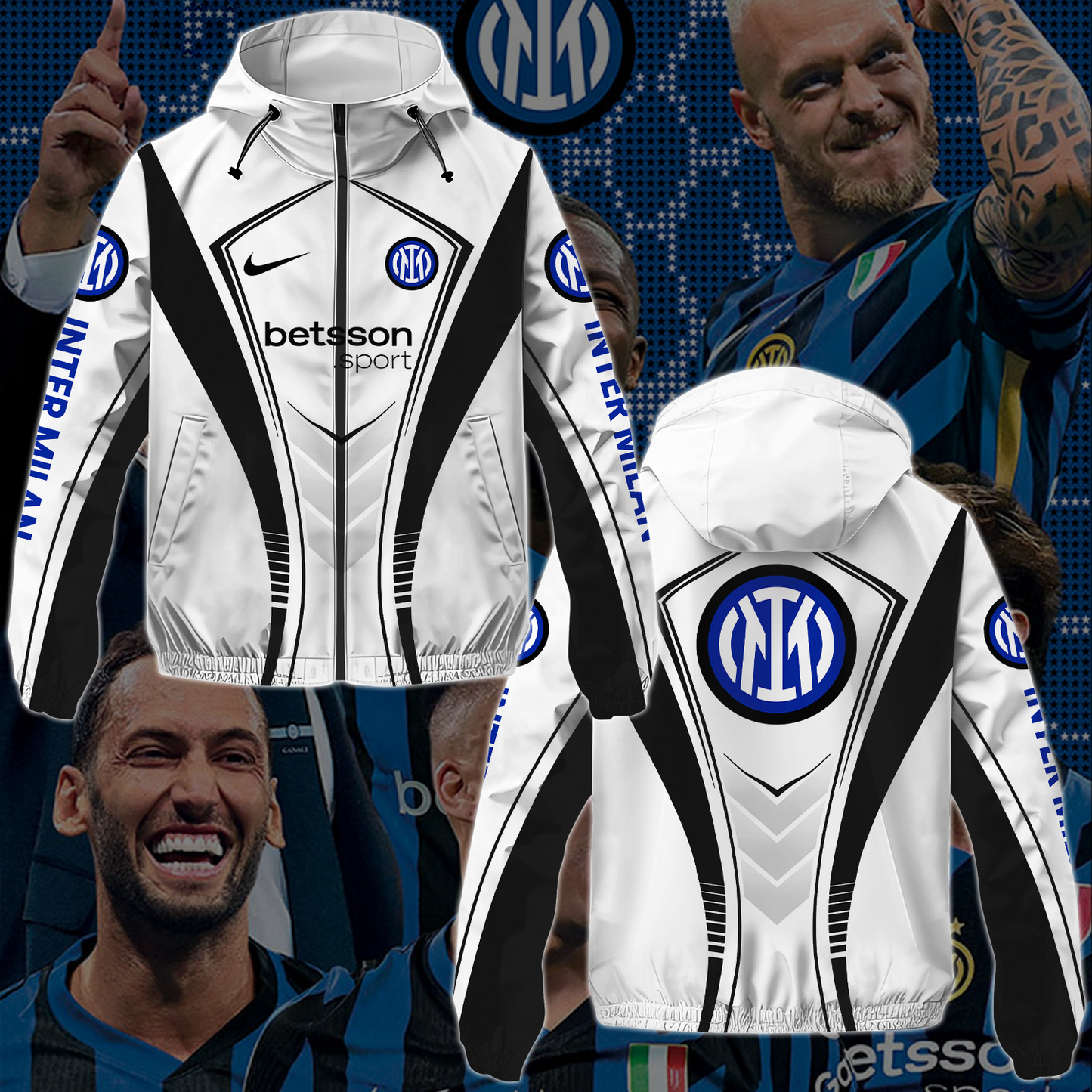 Inter Milan UEFA Champions League Final Winbreaker Jacket TM NTA V9