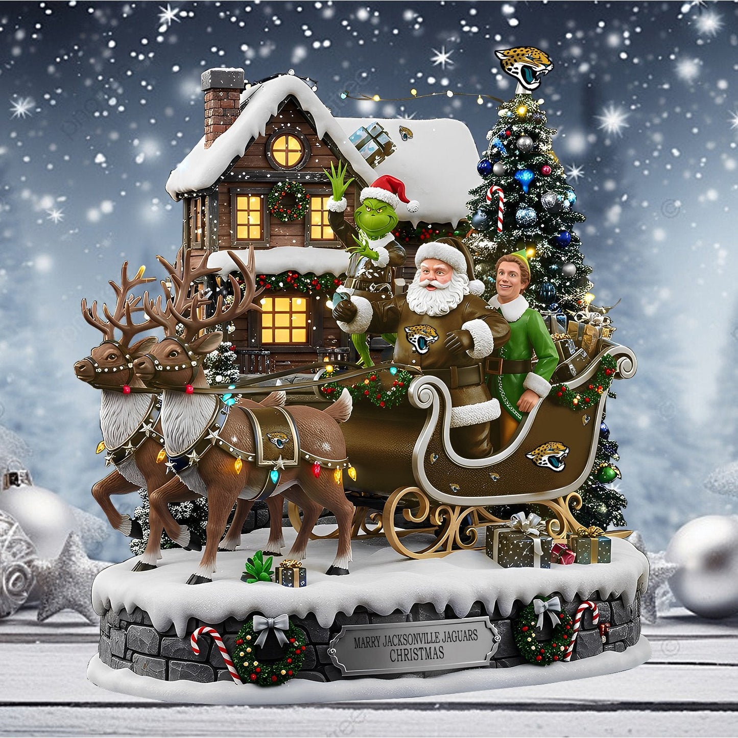 JJ Acrylic Block - NFL Christmas Gift For Fans DDT CTND