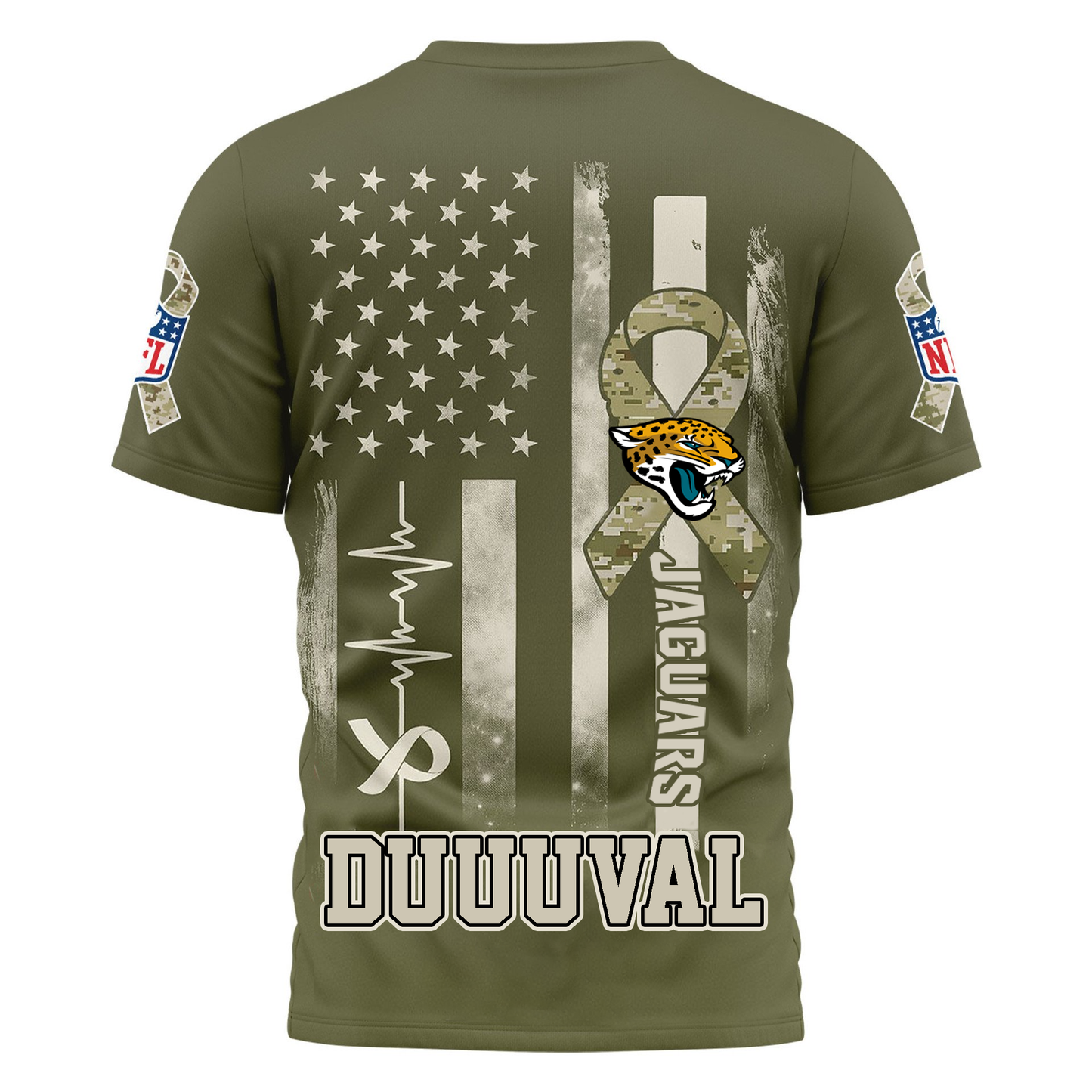 JJ Premium NFL Salute to Service Camo 3D Shirt DDT CTND