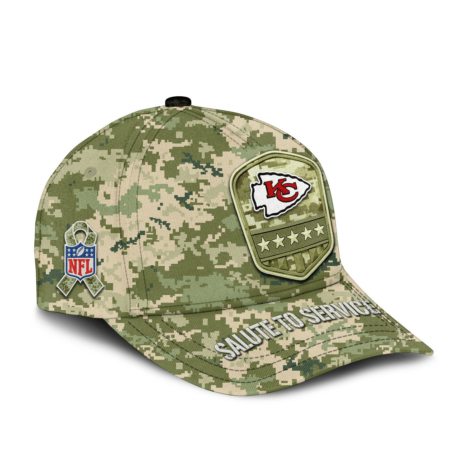 KCC Premium NFL Salute To Service Classic Cap DDT NTL