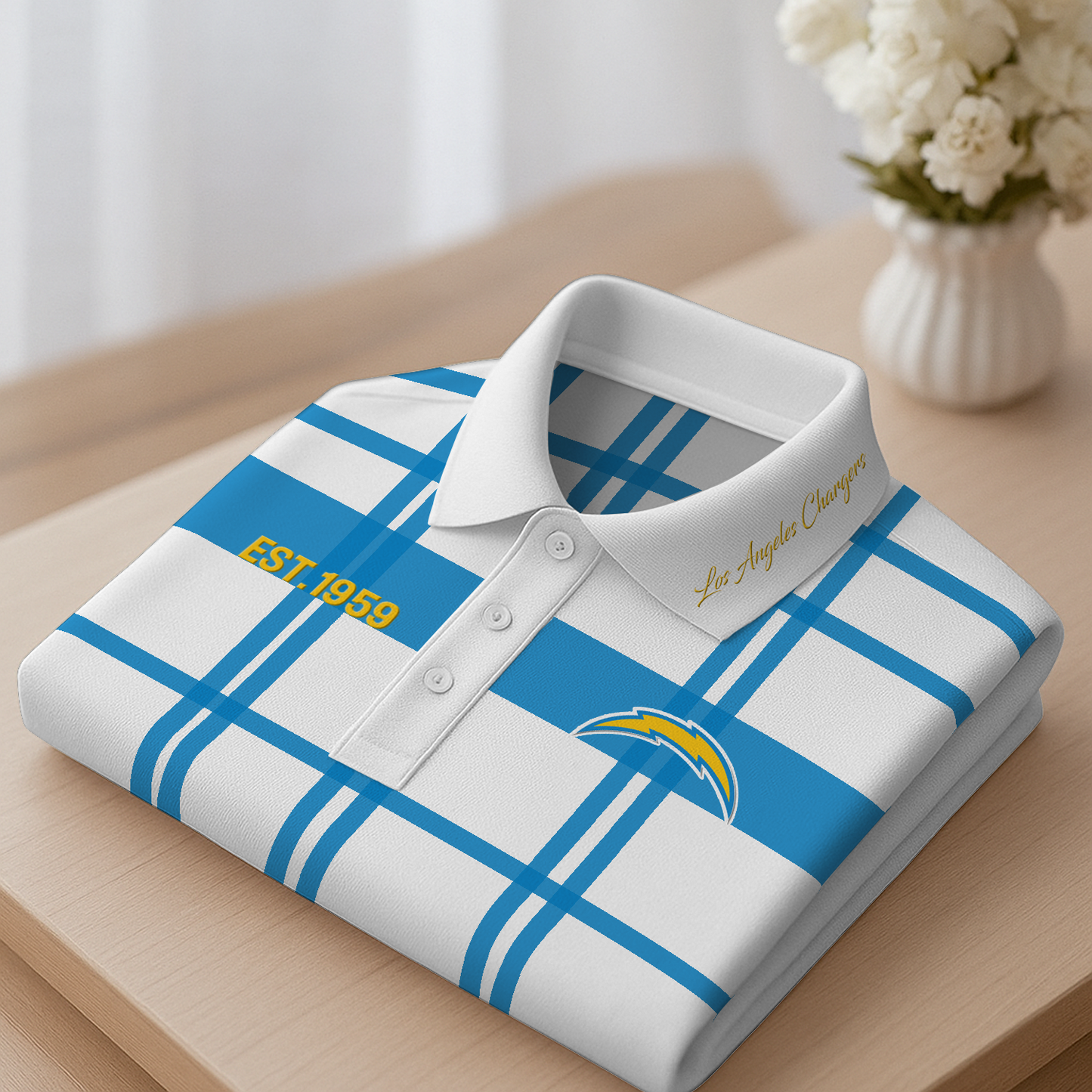 LAC Premium NFL Polo Shirt DatND DVT