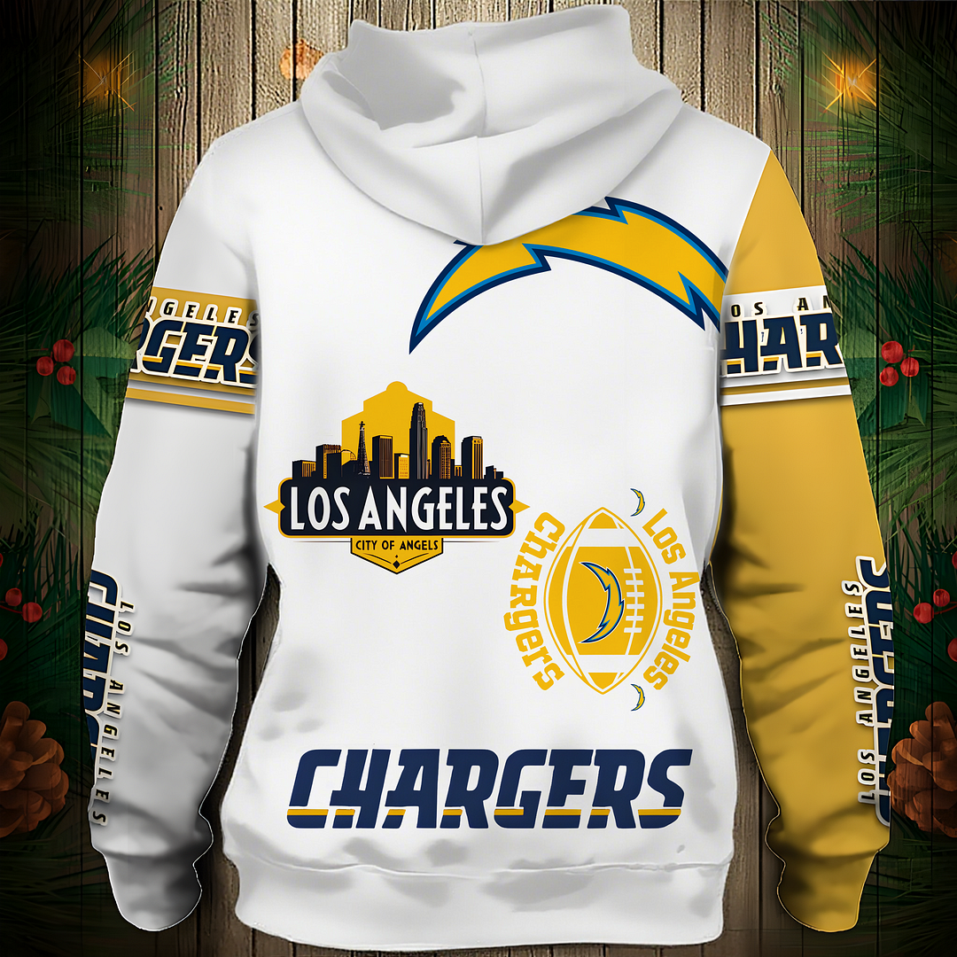 LAC Premium NFL V3 3D Graphic Hoodie DDT NTL