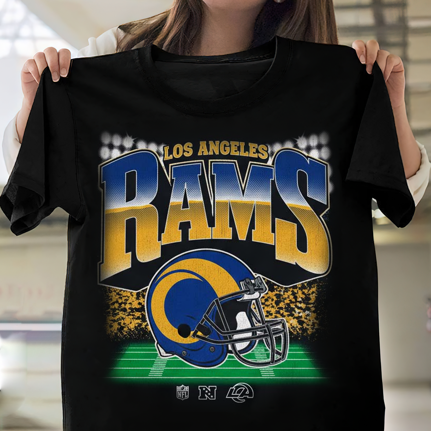 LAR NFL Teams Blindside T-Shirt DDT HLPHUONG