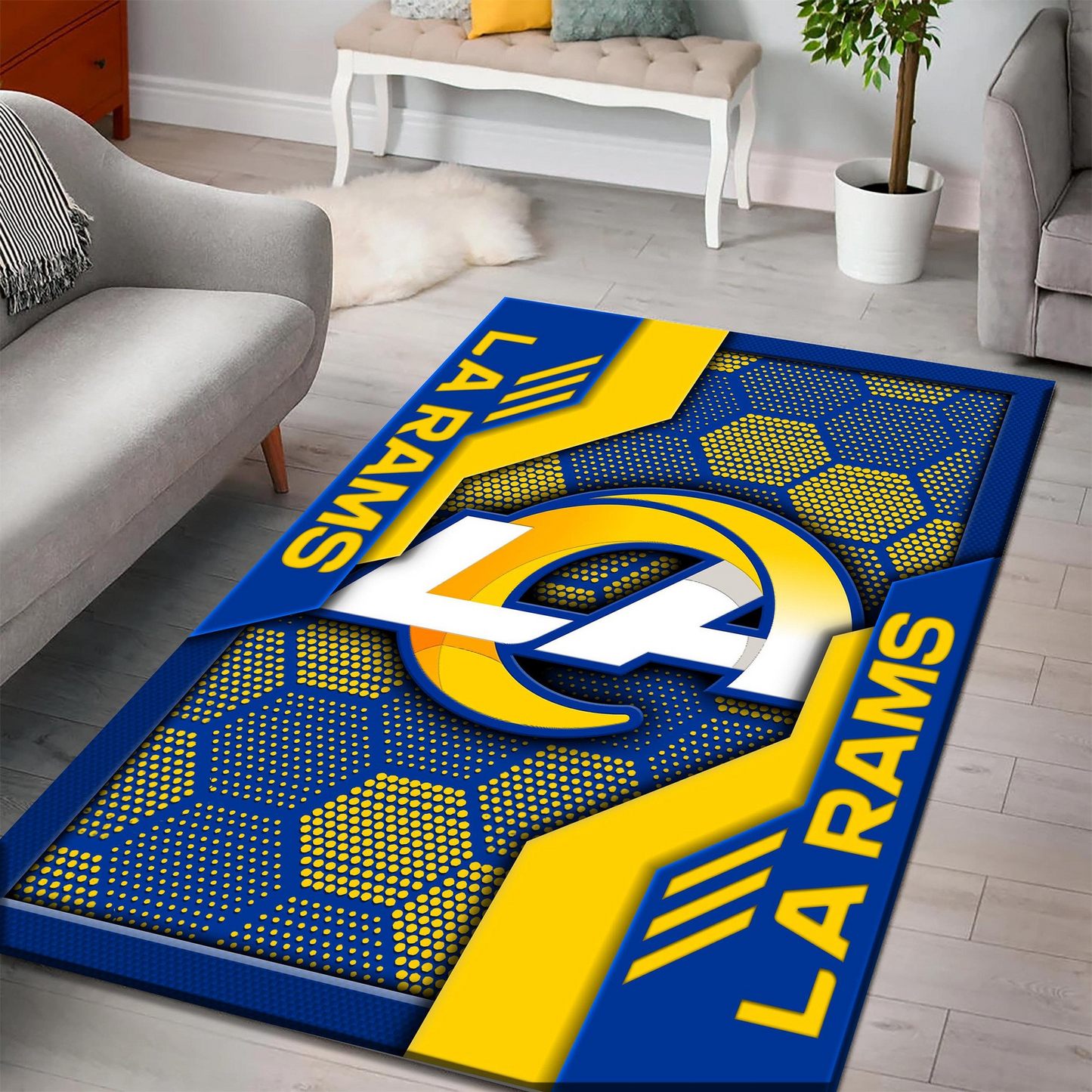 LAR NFL V2 Premium Rug DDT CTND