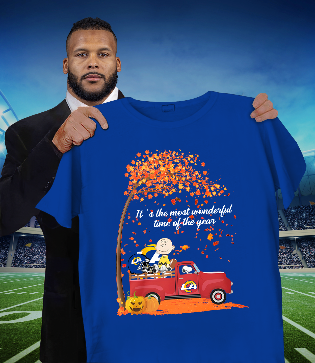 LAR x NFL It's The Most Wonderful Time Of The Year DATND TANTD