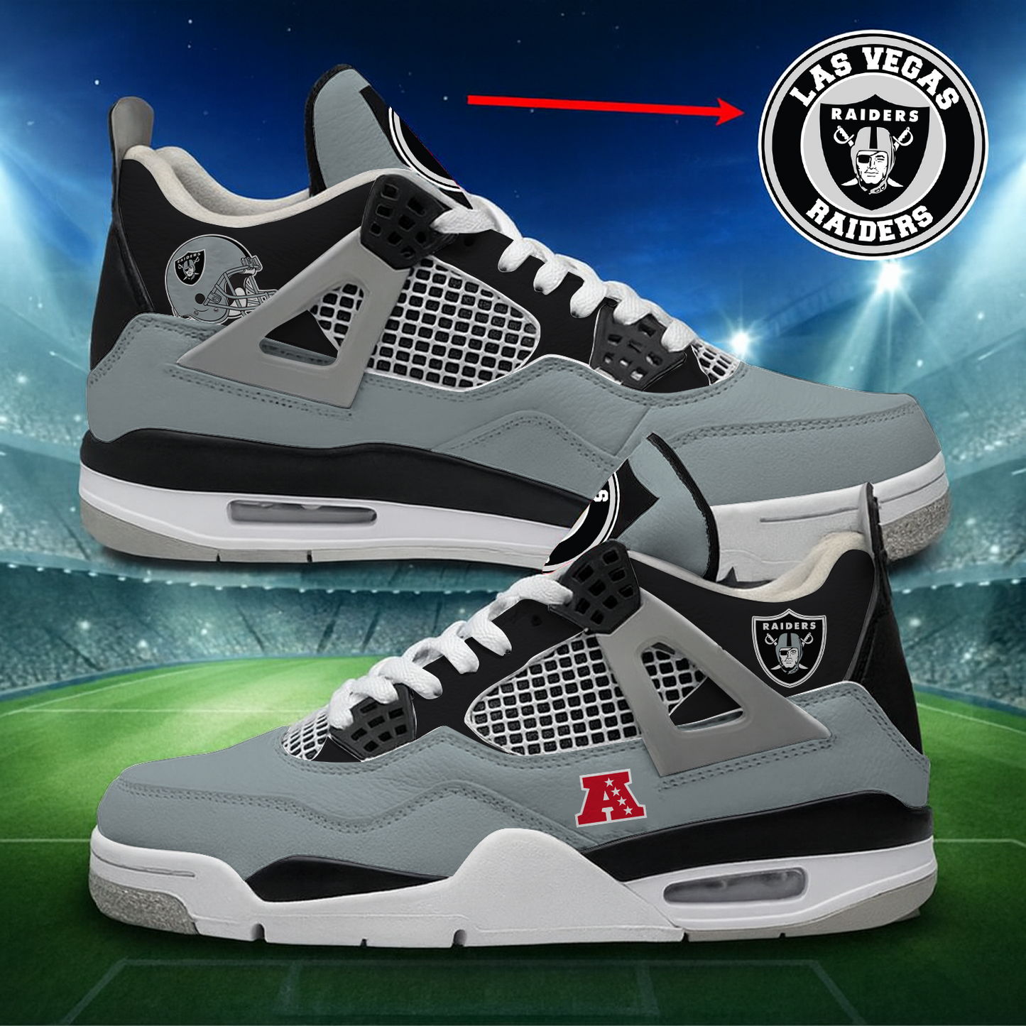 LV x NFL Custom Sneakers DatND DVT