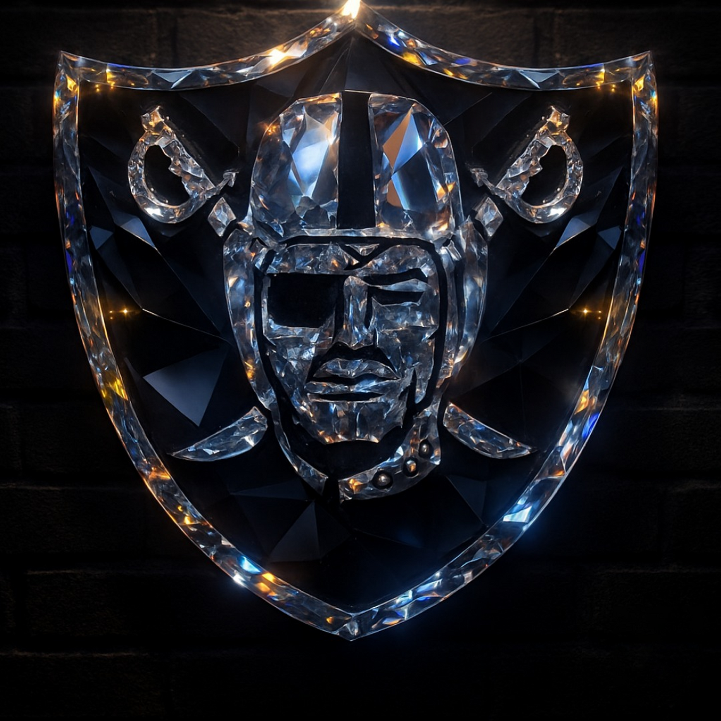 LV X NFL Diamond Crystal Wall Art DatND DVT