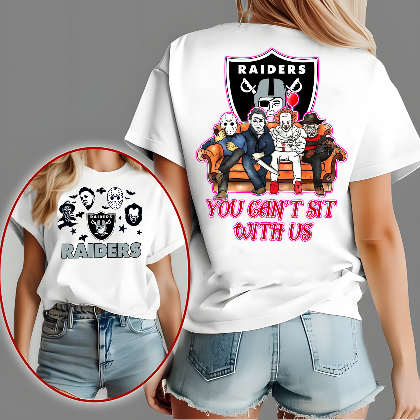 LV x NFL Horror Movie Fan Shirt DatND DVT