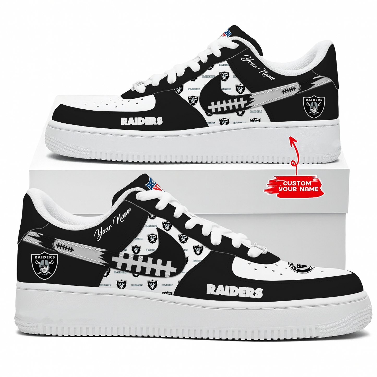 LV x NFL Personalized AF1 Shoes DatND DVT
