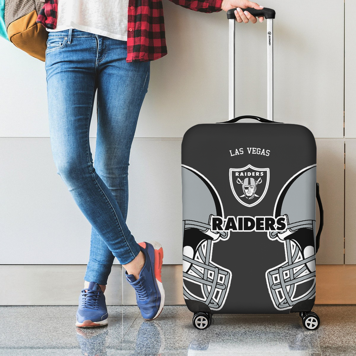 LVR NFL V2 Luggage Cover Suitcase Protector DDT NTL