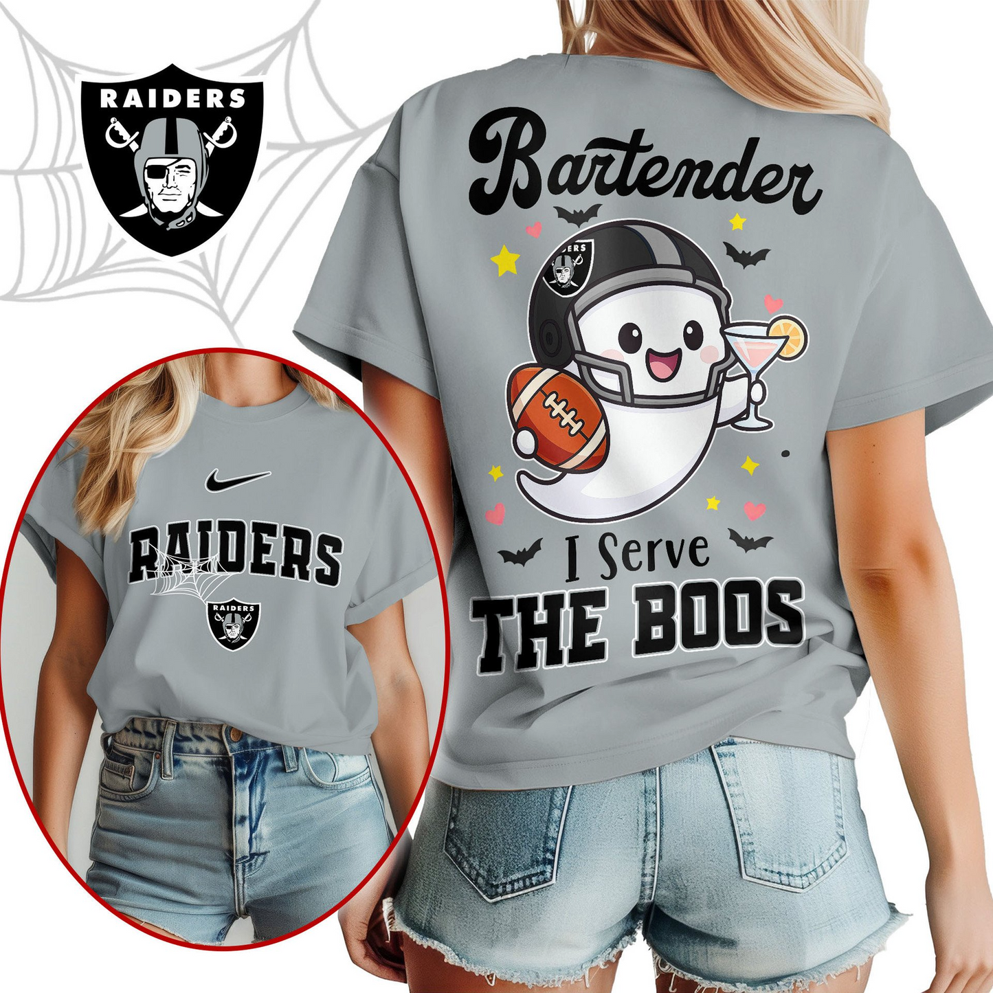 LVR Premium NFL Bartender Halloween Fan Women Shirt DDT CTND