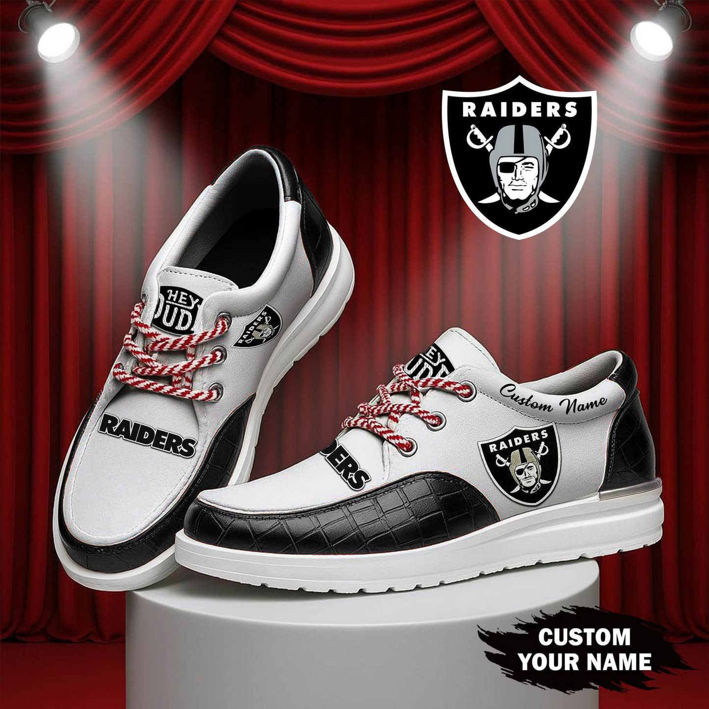 LVR x NFL Premium Leather Loafer Shoes TUANND TANTD