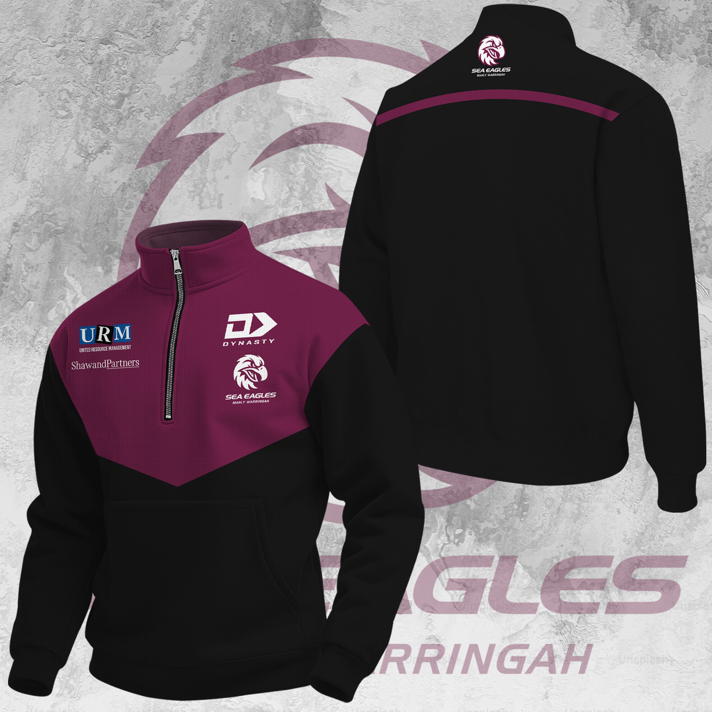 Manly Warringah Sea Eagles NRL Fear The Fortress Limited Edition New Hoodie 2025 TM - When you buy a combo - You save more V2