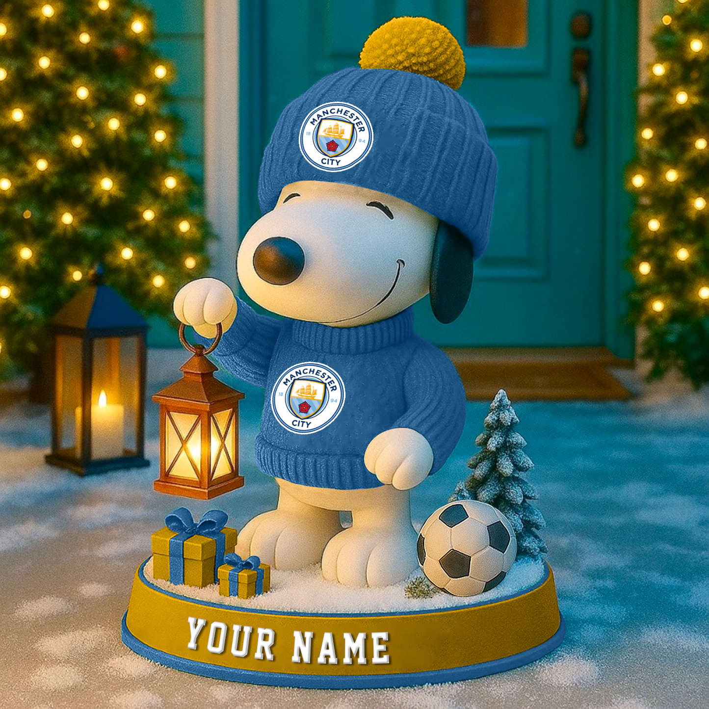 MCI X EPL Christmas Snoopy Fan Light Statue 2025 V1 NAK NHT 81125