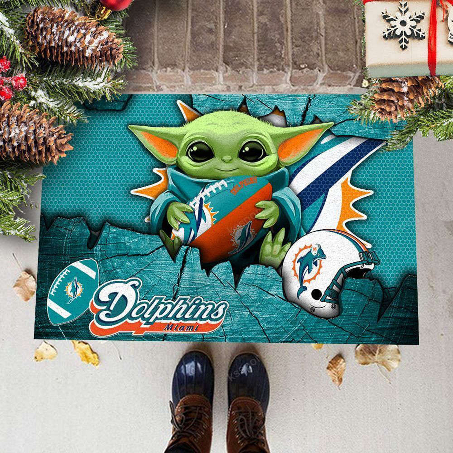MIA x NFL Doormat, Best Gift For Home Decor NDT TDT