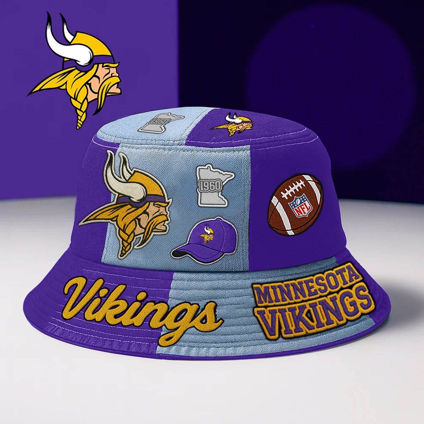 MIN x NFL BUCKET HAT TUANND NHM