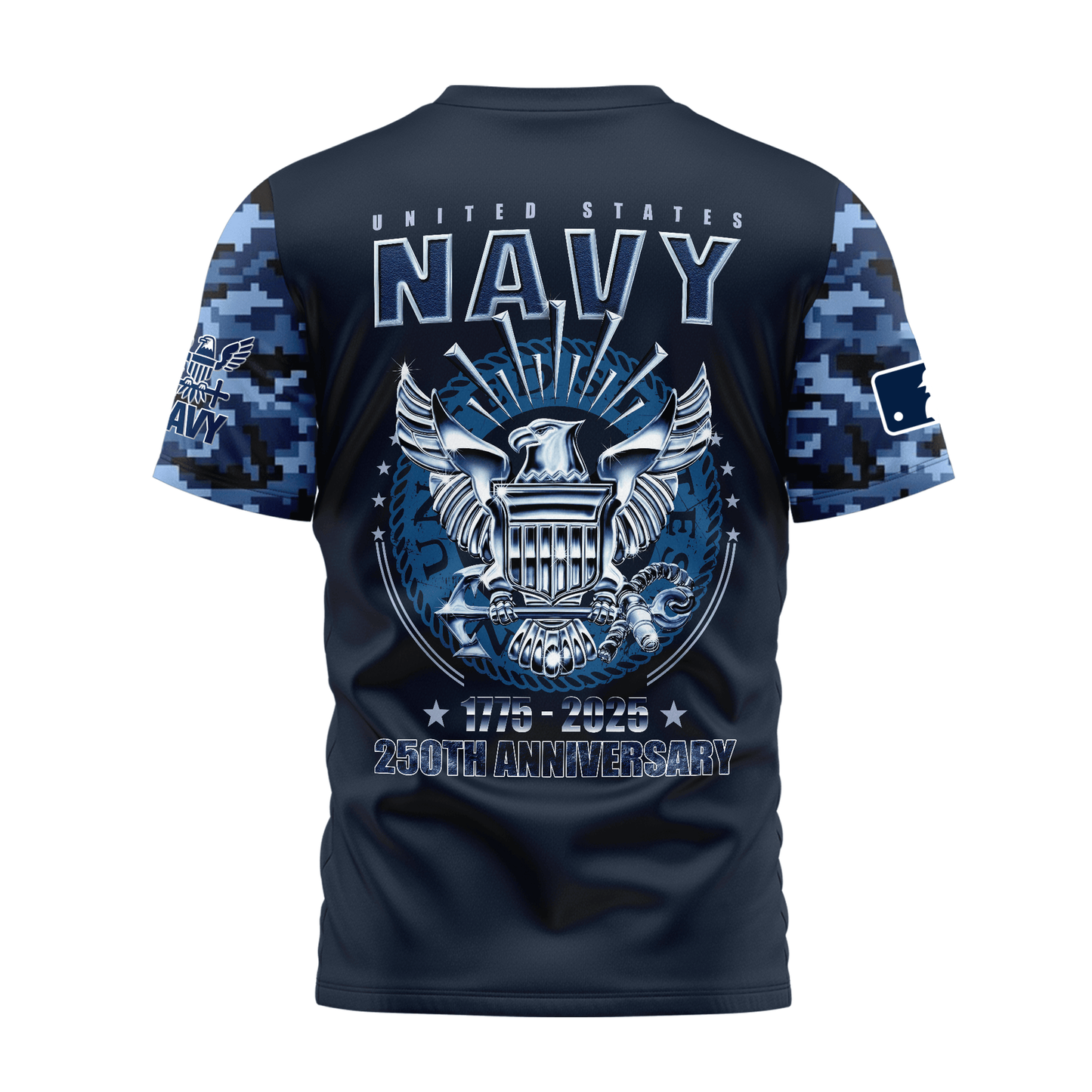 MLB CG Premium Navy 250 Years 3D Shirt DDT CTND