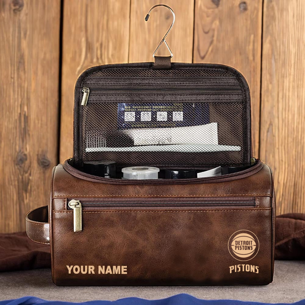 NBA x DP Leather Toiletry Bag HLP HLPHUONG