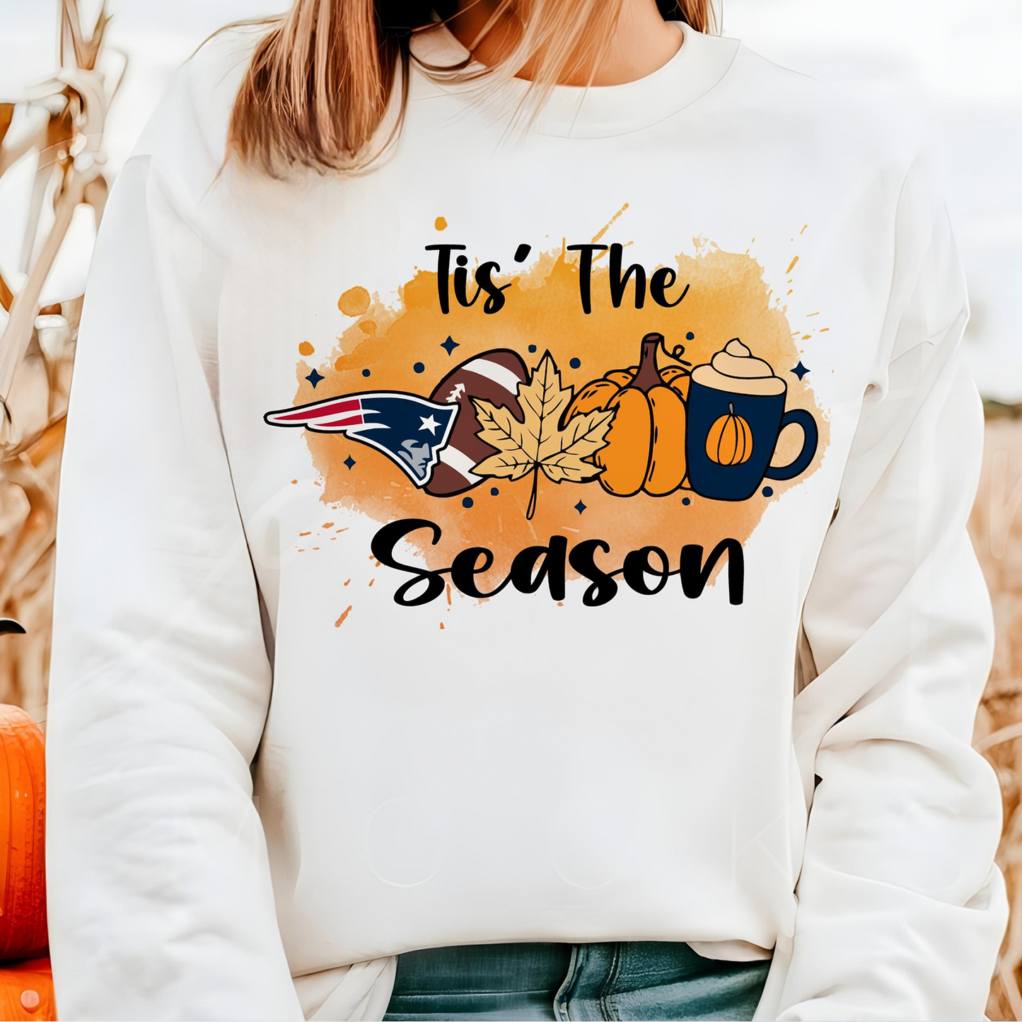 NE x NFL Tis' The SeaSon Sweatshirt DatND DVT