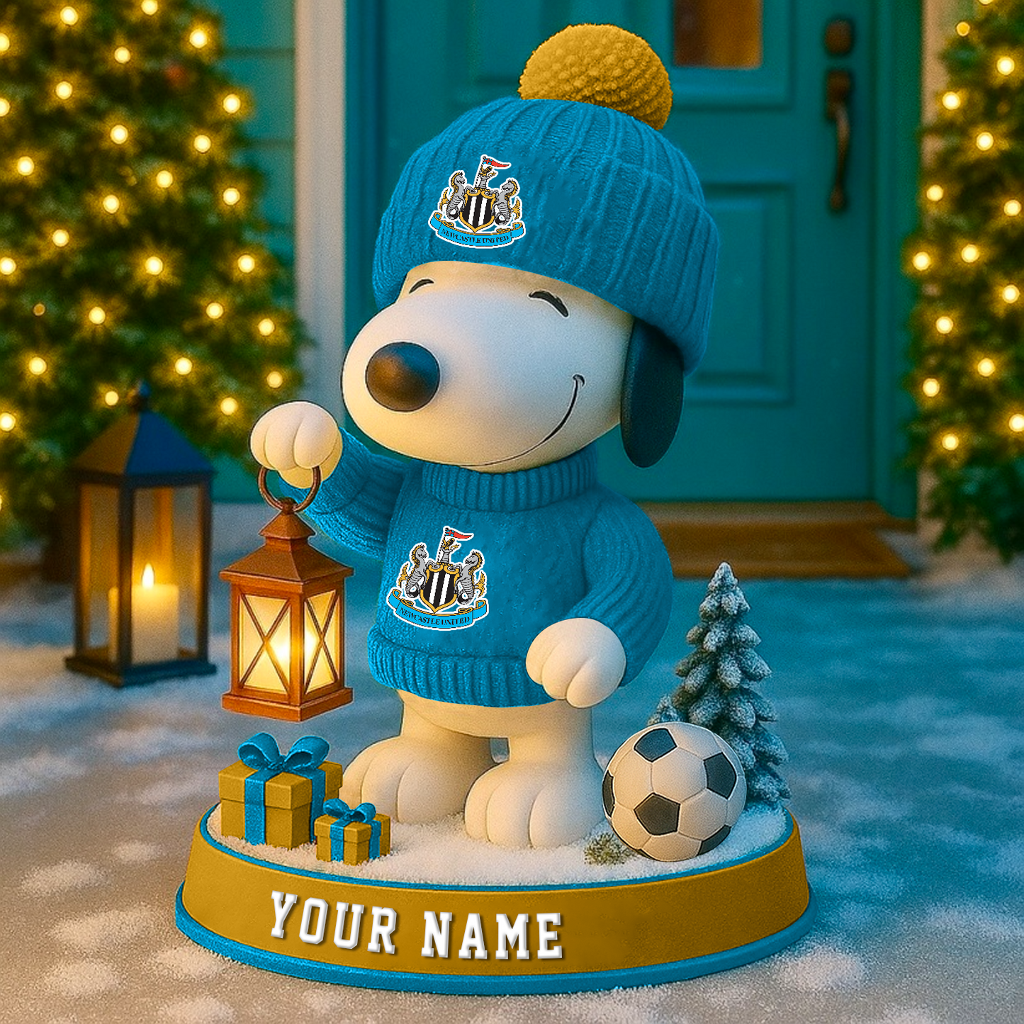 NEW X EPL Christmas Snoopy Fan Light Statue 2025 V1 NAK NHT 81125