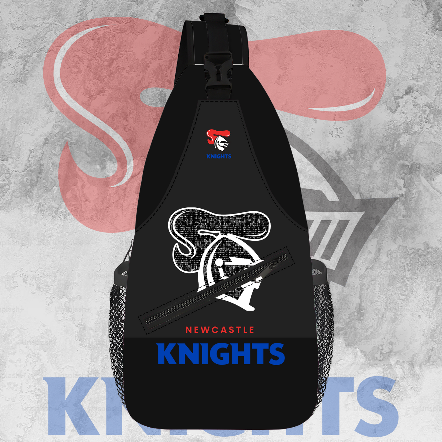 Newcastle Knights NRL 2025 Limited Edition Crossbody Bag TM NTA V2
