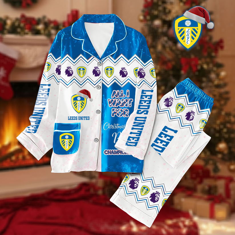 NFL LEE Button Down Pajamas V1 NAK HLPHUONG