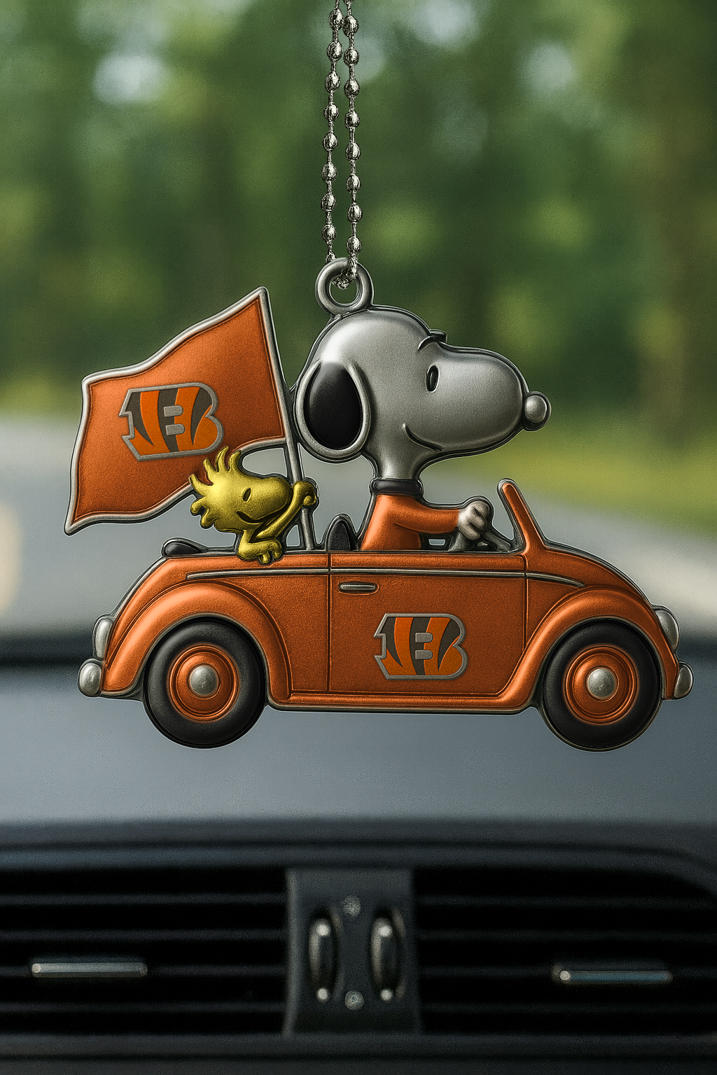 NFL CIN x SNP V2 Premium Car Hanging Ornament DDT NTL