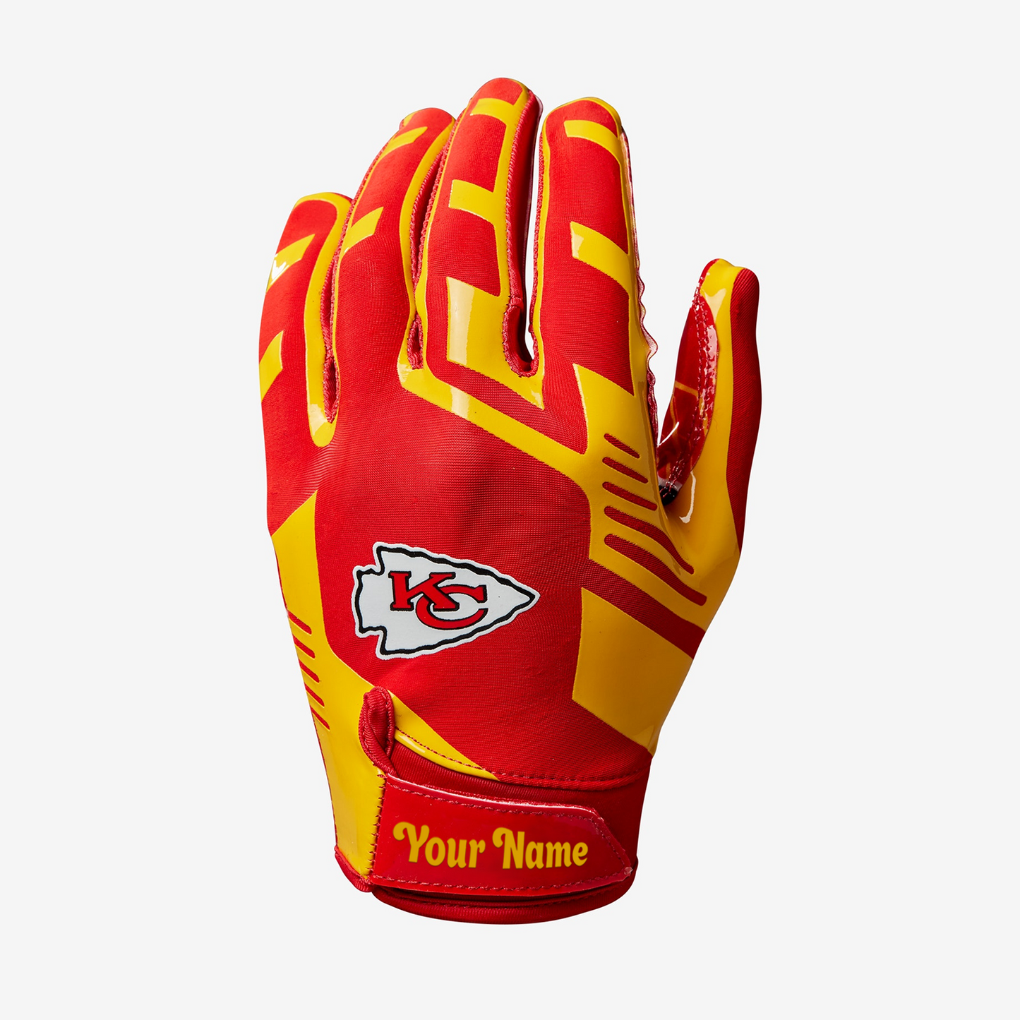 NFL Kansas City Chiefs Gloves Custom Name