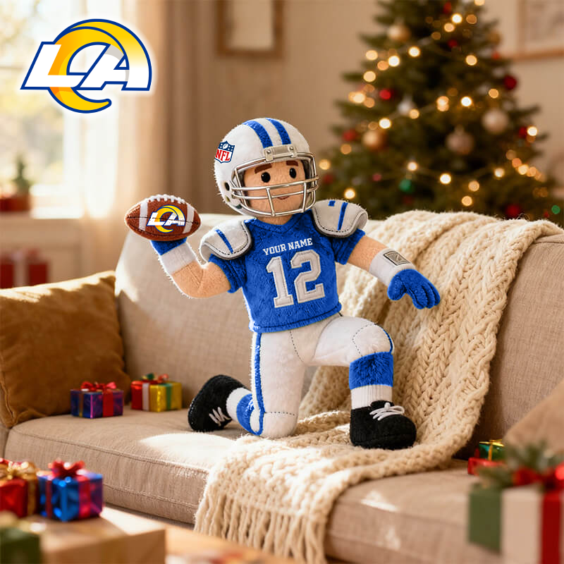 NFL LAR American football character-shaped pillows V1 NAK HLPHUONG