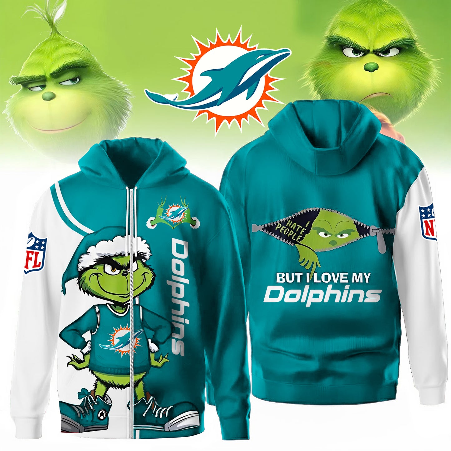 NFL MIA Christmas Mischief hoodies, apparel, posters available V1 NAK NHM
