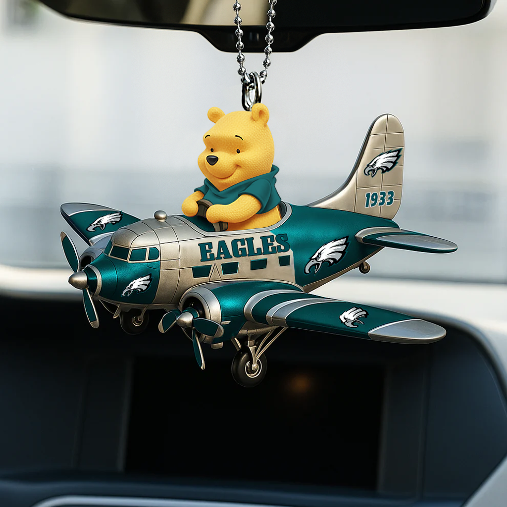 NFL PE x Winnie The PH Premium Car Hanging Ornament DDT NTL