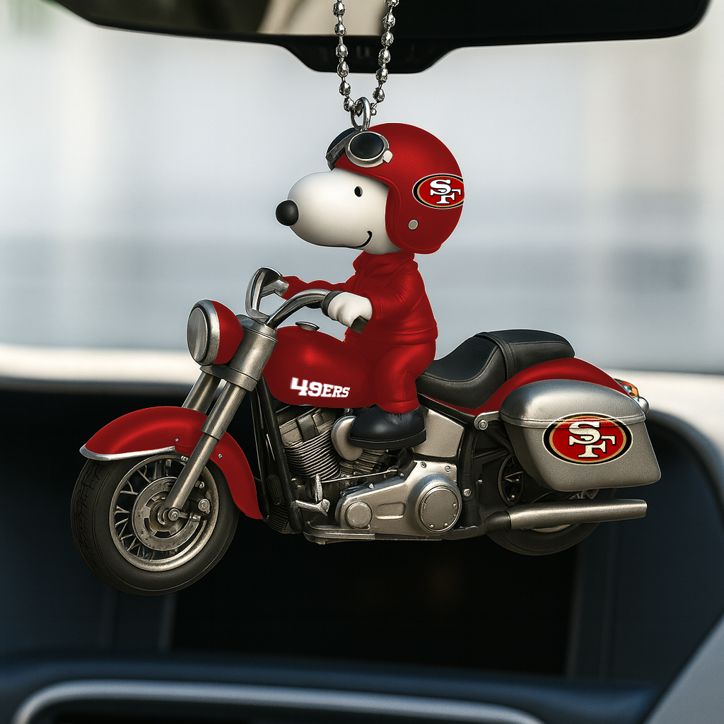 NFL SF49 x SNP Premium Car Hanging Ornament DDT CTND