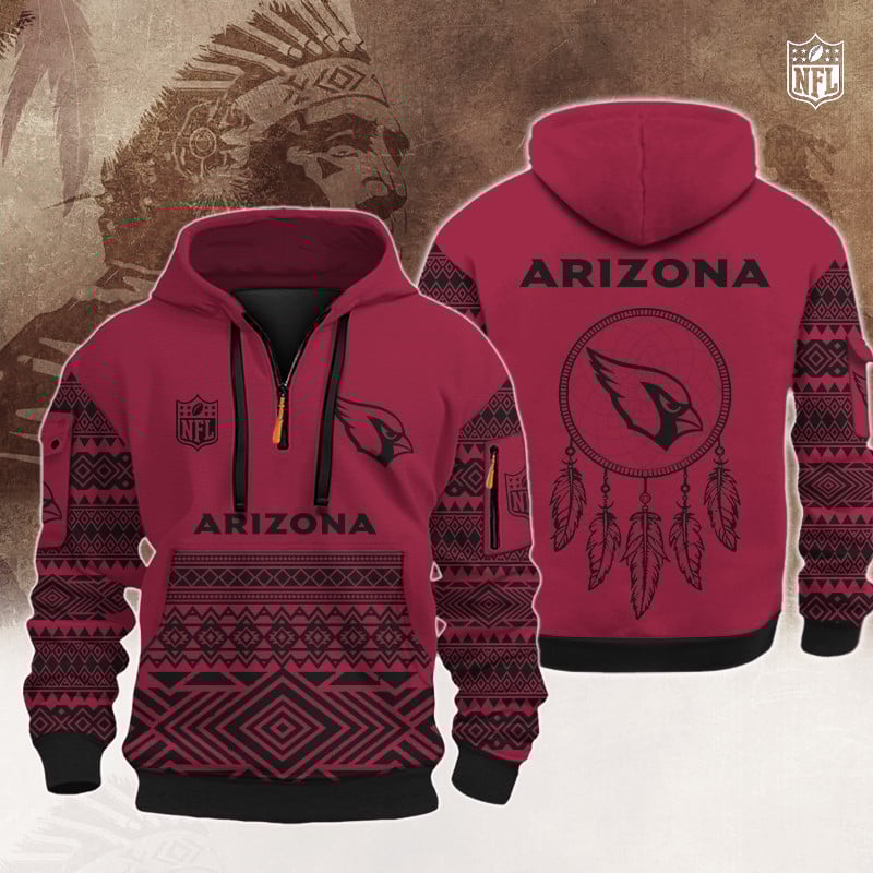 NFL x ARI Native Half-zip Hoodie HLP