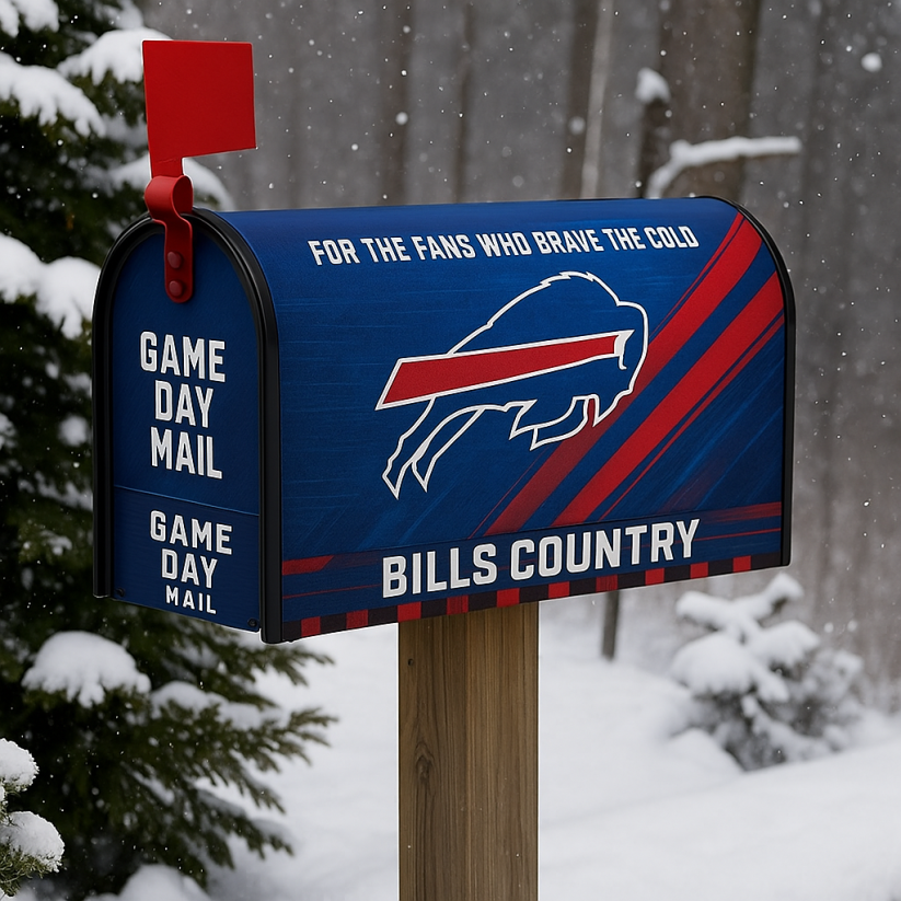 NFL x BB Rugby Outdoor Mailbox Decoration V1 NAK NHT