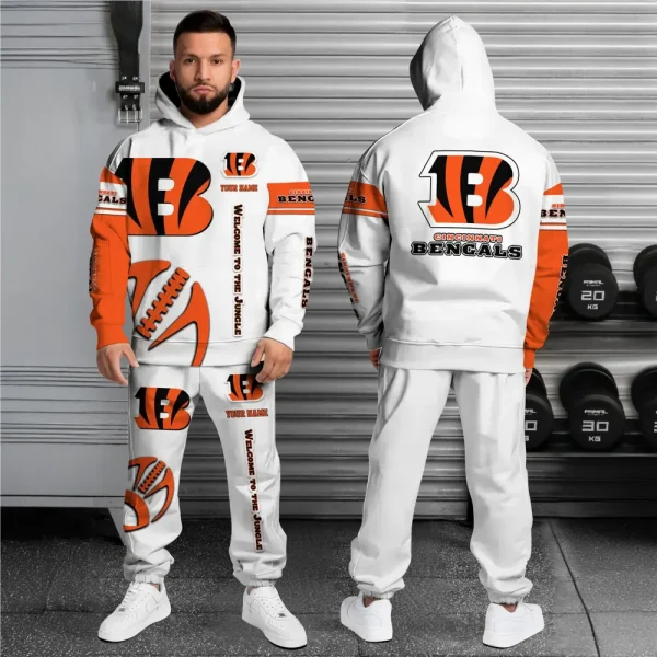 NFL x CNBG Combo Hoodie And Long Sweatpants New Trends V1 NAK NHT