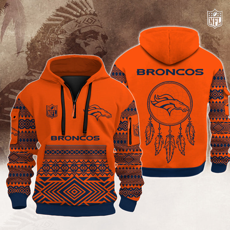 NFL x DEN Native Half-zip Hoodie HLP