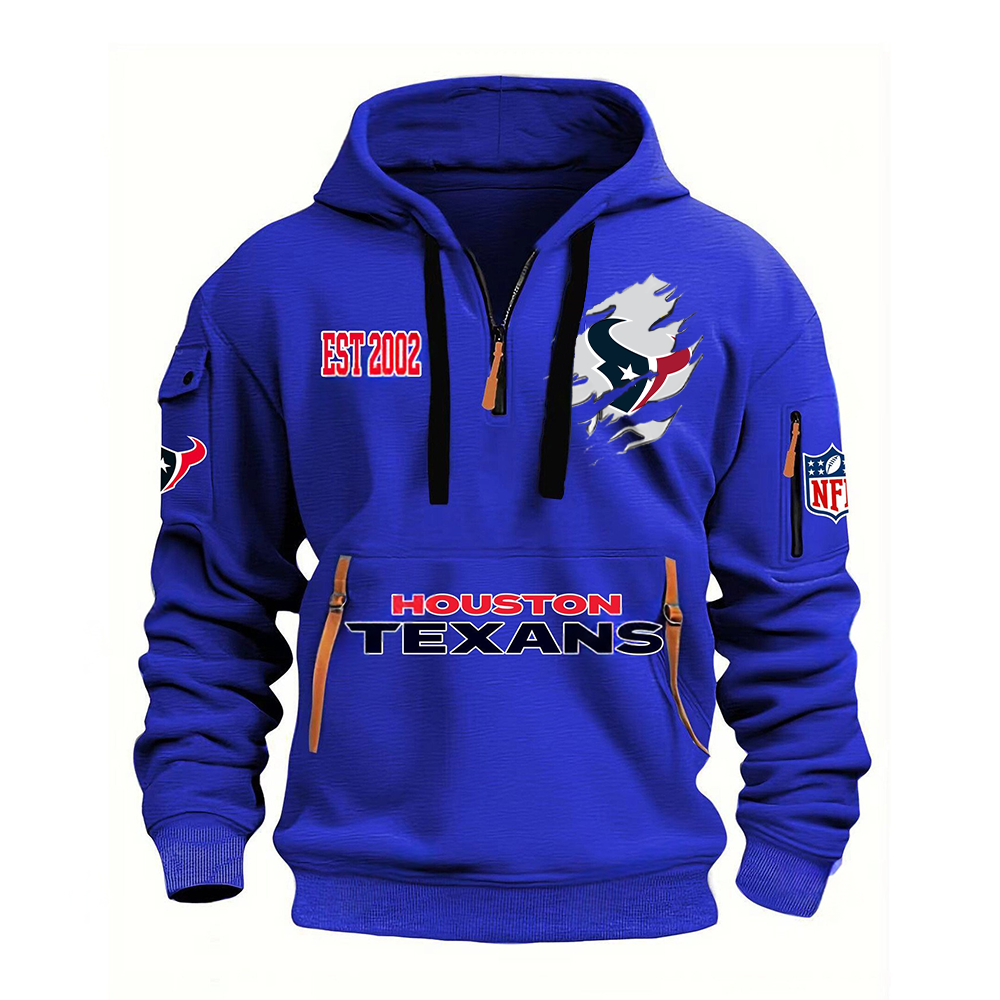 NFL x HOU EST 2002 Half Zipper Hoodie HLP HLPHUONG